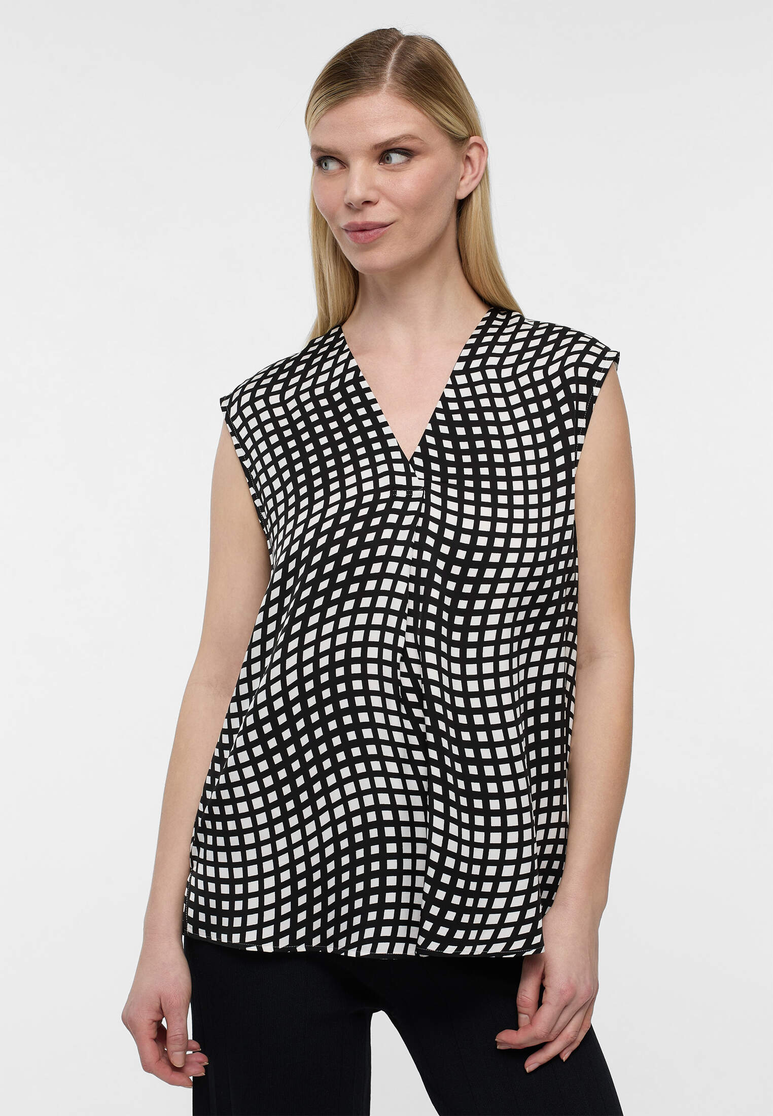 Eterna bluse ohne arm Clearance